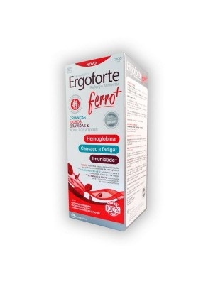 Ergoforte+ Ferro xarope - 300ML - Farmodietica